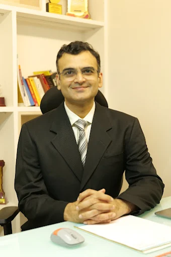 Dr Animesh Damani best plastic surgeon in Indore professional portrait