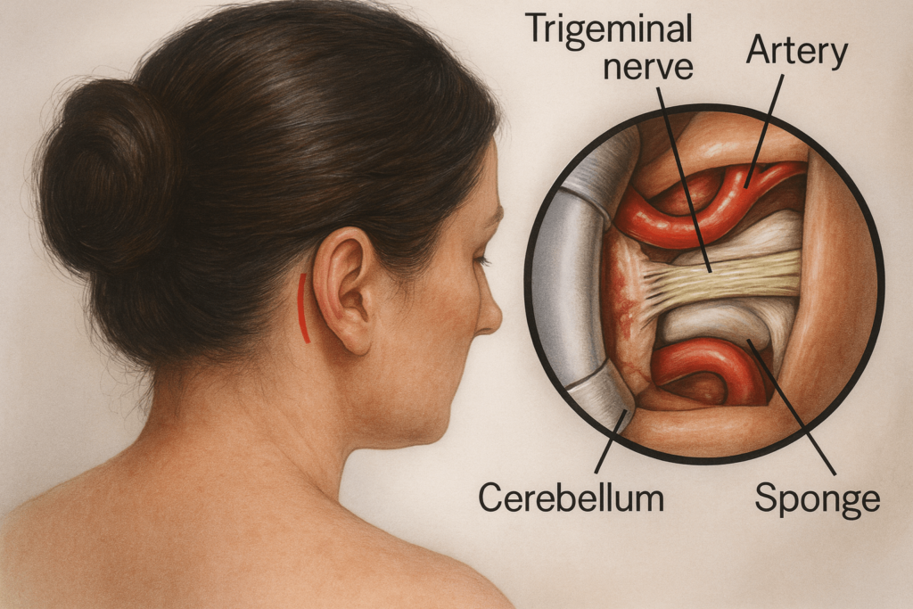 Microvascular surgery in Indore by Dr Animesh Damani trigeminal nerve treatment