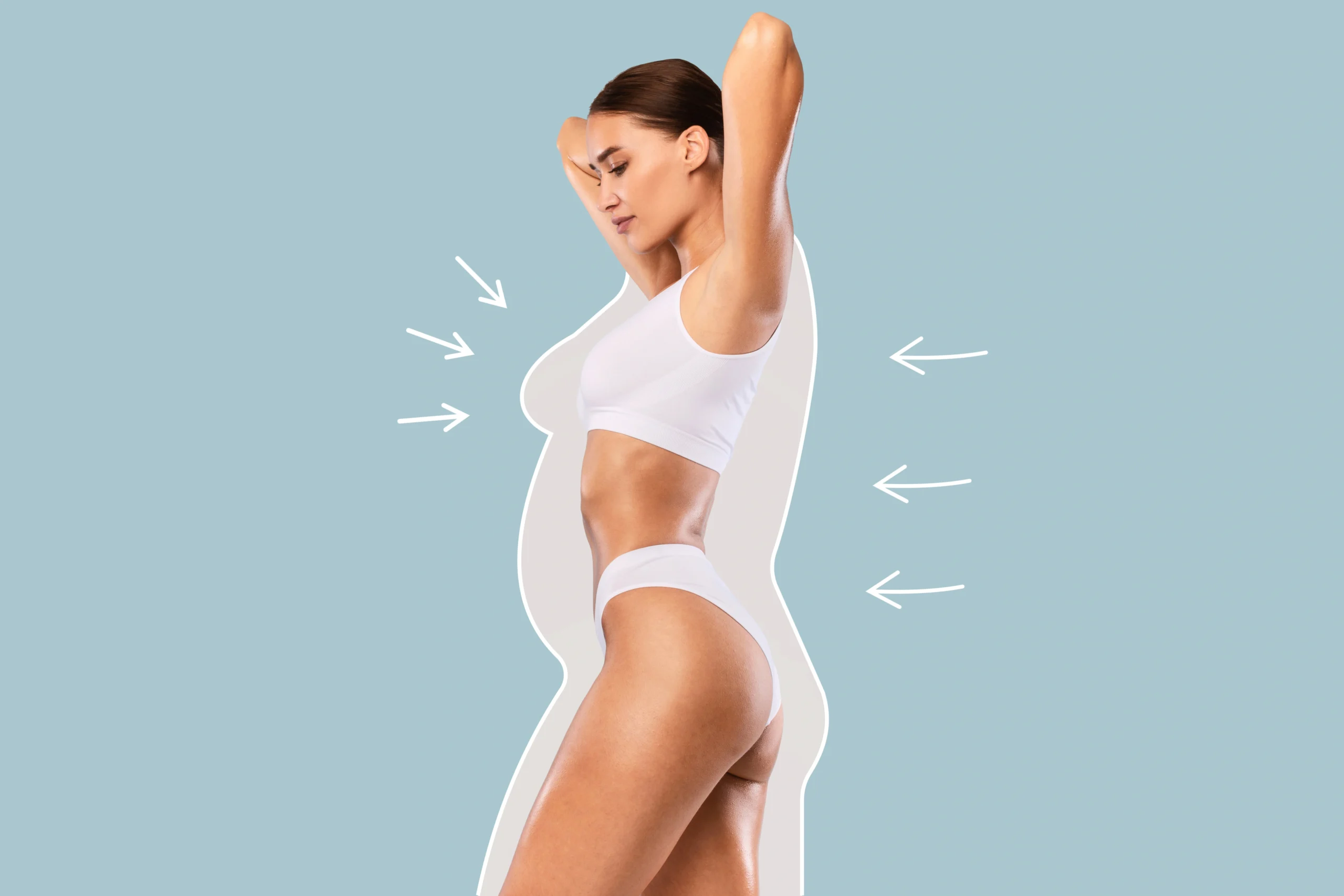 Liposuction body contouring results for fat reduction by Dr Animesh Damani Best Plastic Surgeon in Indore