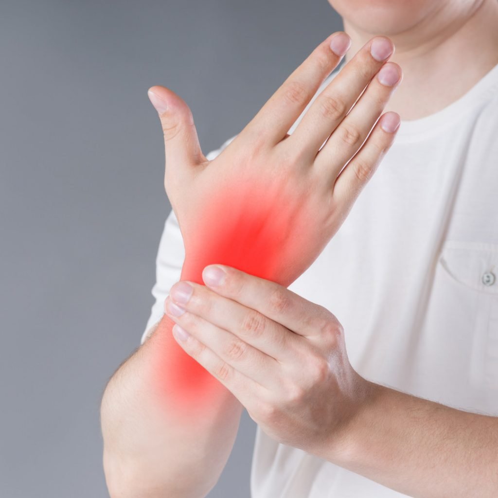 Hand injury treatment in Indore by Dr Animesh Damani wrist pain and inflammation